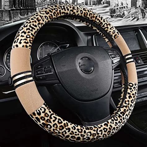 steering wheel cover leopard|leopard princess steering wheel covers.